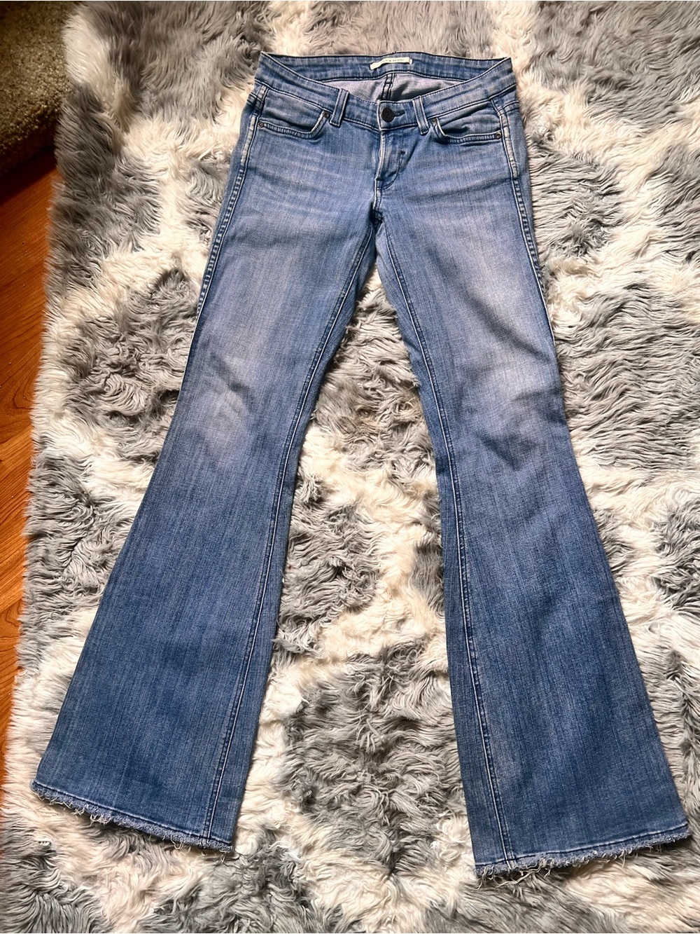 Rich & skinny low rise flare jeans